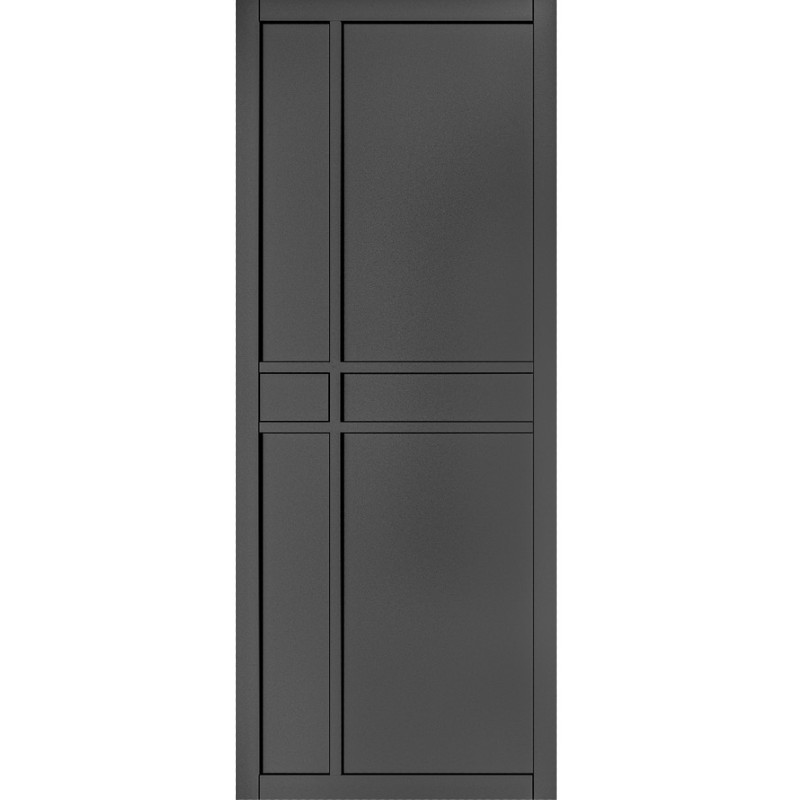 Internal Pre-Finished Black Dalston Door